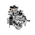 Bomba Injetora V.E 4 Cilindros Case 504063449 Iveco 504063549 0460424302 - Imagem 2