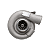 Turbocompressor Mitsubishi 49179-00450 49179-00451 805412 - Imagem 2