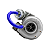 Turbocompressor Garret 451298-0024 Mahle TC0570540 805423 - Imagem 3