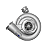 Turbocompressor Holset 3776350 Mahle TC0710683 805574 - Imagem 3