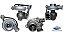 Turbocompressor Holset 3598898 4033204 Mahle 805576 - Imagem 1