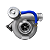 Turbocompressor Garret 738233-0001 Master P 801853 805816 - Imagem 1