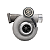 Turbocompressor Garret 711736-0025 OEM 20R0469 805817 - Imagem 1