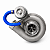 Turbocompressor Garret 711736-0023 711736-5023 805818 - Imagem 1