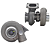 Turbocompressor BW 3K Schwitzer 11479700020 173622 805985 - Imagem 2