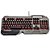 Teclado Gamer Warrior Ragnar Metal LED TC222 - Imagem 2