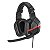 Headset Gamer Warrior Askari  P3 PC Vermelho PH293 - Imagem 1