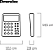 Calculadora De Mesa Procalc Pc818 C/8 Dígitos - Imagem 2
