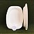 Bandeja Oval Bagaço De Cana 23x16cm Biodegradável - 125un - Imagem 7
