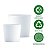 Pote Papel Branco 360ml Biodegradável Térmico - 600un - Imagem 2