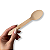 Colher Madeira Premium 16cm Biodegradável - 100un - Imagem 2