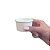 Pote Papel Branco 100ml Bio com Tampa Plana - 800un - Imagem 3