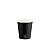 Copo Papel Preto 110ml Biodegradável Térmico - 50un - Imagem 2