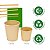 Copo Fibra Bambu 200ml Biodegradável Térmico - 50un - Imagem 2
