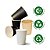 Copo Papel Branco 200ml Biodegradável Térmico - 50un - Imagem 2