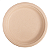 Pratos Bagaço Cana Natural Ø23x2cm Anders Pack - 50un - Imagem 1