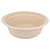 Tijela Bowl Anders Pack 350ml Ø13,5x4,6cm Bagaço Cana NATURAL BPA Free 1.200un - Imagem 1