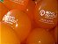 Um lado uma cor um layout balões personalizados latex laranja nove polegadas - Imagem 7