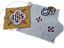 Bolsa viática JHS dourada - Imagem 1