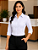 Camisa Social Feminina Manga 3/4 com Elastano para Uniforme Profissional - Imagem 1