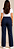 CALÇA FEMININA DE BRIM COM ELÁSTICO – PRETO, BRANCO E MARINHO | ELI UNIFORMES - Imagem 2