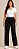 CALÇA FEMININA DE BRIM COM ELÁSTICO – PRETO, BRANCO E MARINHO | ELI UNIFORMES - Imagem 4