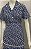 VESTIDO ALGODÃO ESTAMPADINHO - MARINHO - Imagem 1
