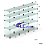Balcão atendimento 1.50M/comprimento (3 box de 50cm) - Imagem 1