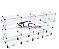 Balcão de atendimento 2 .00 metros /comprimento (4 box 50 cm) - Imagem 1