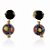 Brincos Fiori preto - Imagem 1