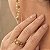 Anel Roseto ( champanhe ) - Imagem 4
