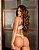 Conjunto com bojo em tule com recortes - Imagem 3