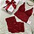 Conjunto Cropped e Caleçon em Renda - Imagem 1