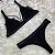 Conjunto Bralette Strappy Sem Bojo Tule com Renda - Imagem 3