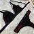 Conjunto Bralette Strappy Sem Bojo Tule com Renda - Imagem 1