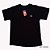 Camiseta Masculina Fio 30 Penteado Wbs 180004 Cor Preta - Imagem 1