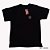 Camiseta Masculina Fio 30 Penteado Wbs 180005 Cor Preta - Imagem 1