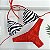 Biquíni Cortininha Fio Duplo - Zebra/Terracota - Imagem 1