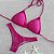 Biquíni Cortininha Asa Delta - Fucsia - Imagem 2