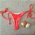 Calcinha de Biquíni Lacinho - Laranja - M - Imagem 2