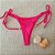 Calcinha de Biquíni Lacinho Fio Dental - Pink - P - Imagem 2