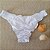 Calcinha de Biquíni Ripple com Empina Bumbum - Branco - GG - Imagem 4