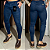 Calça Alfaiataria Skinny Cós Italiano: Azul Marinho - Imagem 1