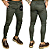 Calça Alfaiataria Skinny Cós Italiano: Verde Militar Escuro - Imagem 2