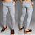 Calça Alfaiataria Skinny Cós Italiano: Cinza - Imagem 1
