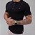 camiseta gola hanley Preta - Imagem 2