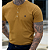 camiseta gola hanley Mostarda - Imagem 1