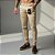 Calça Alfaiataria Skinny Cós Italiano: Bege - Imagem 4