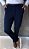 Calça Alfaiataria Slim Azul Marinho Com Regulagem Lateral - Imagem 3