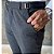 Calça Alfaiataria Slim Chumbo Com Regulagem Lateral - Imagem 4